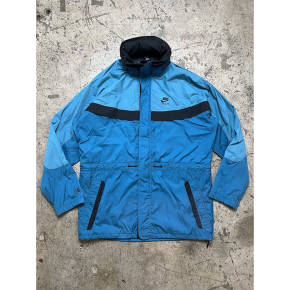 Vintage Nike Fit ACG Jacket Colorblock‎ Blue Size L/XL Men’s